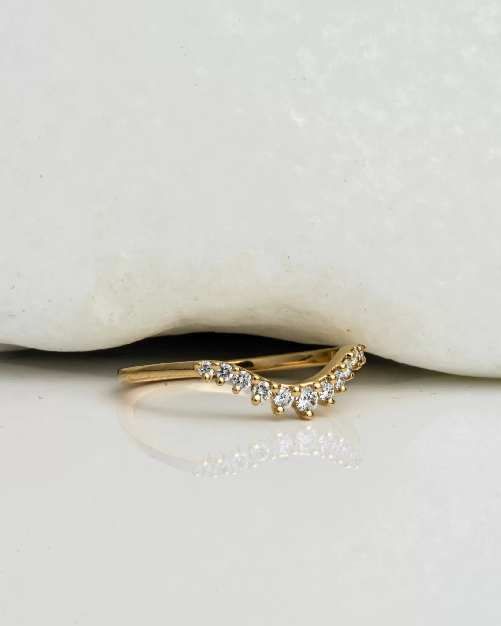 Discount Anna Sheffield White Diamond Tiara Curve Band