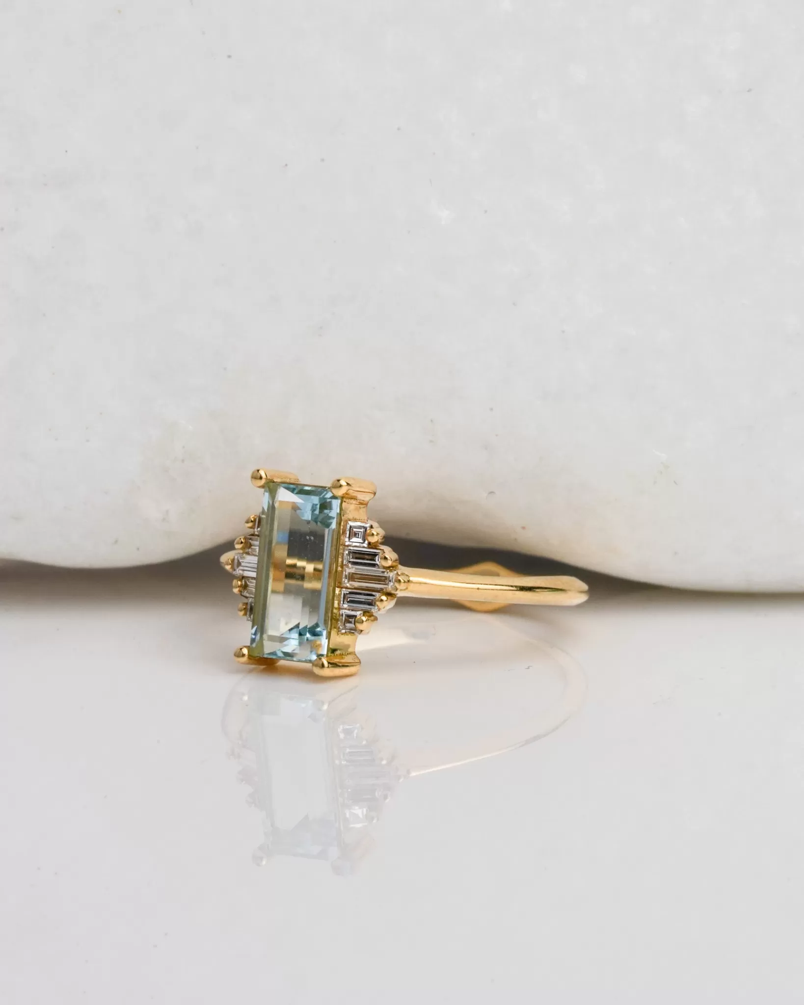 Outlet Artëmer Artemer Aquamarine Ring