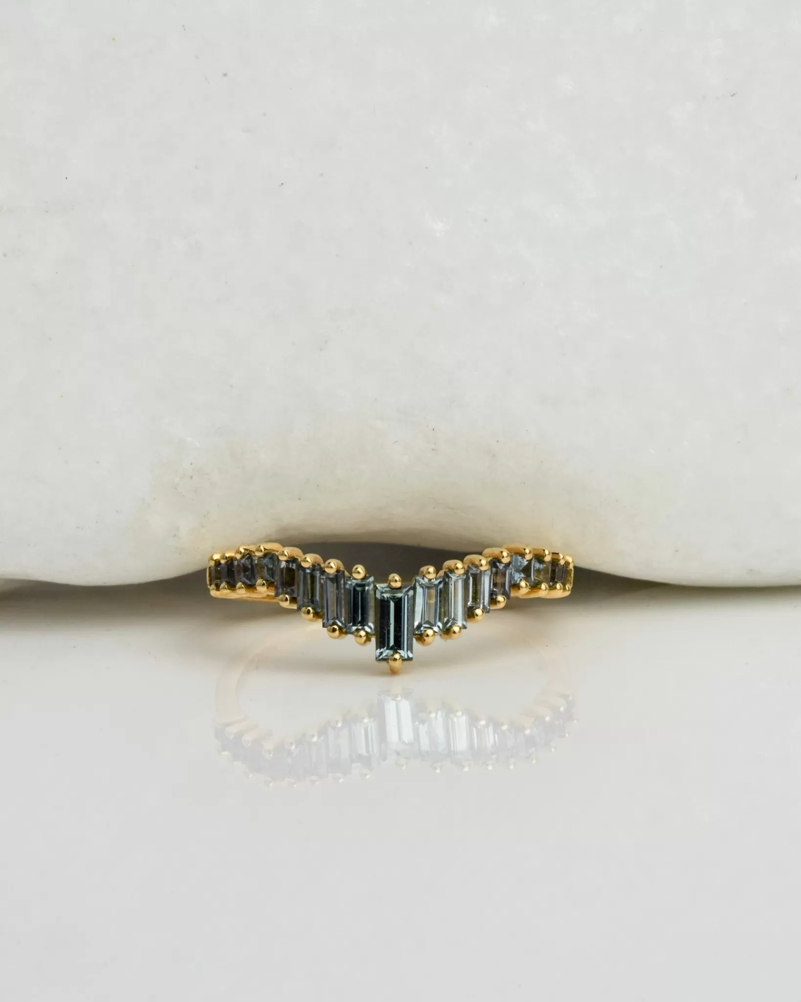 Sale Artëmer Artemer Teal Sapphire Tiara Band