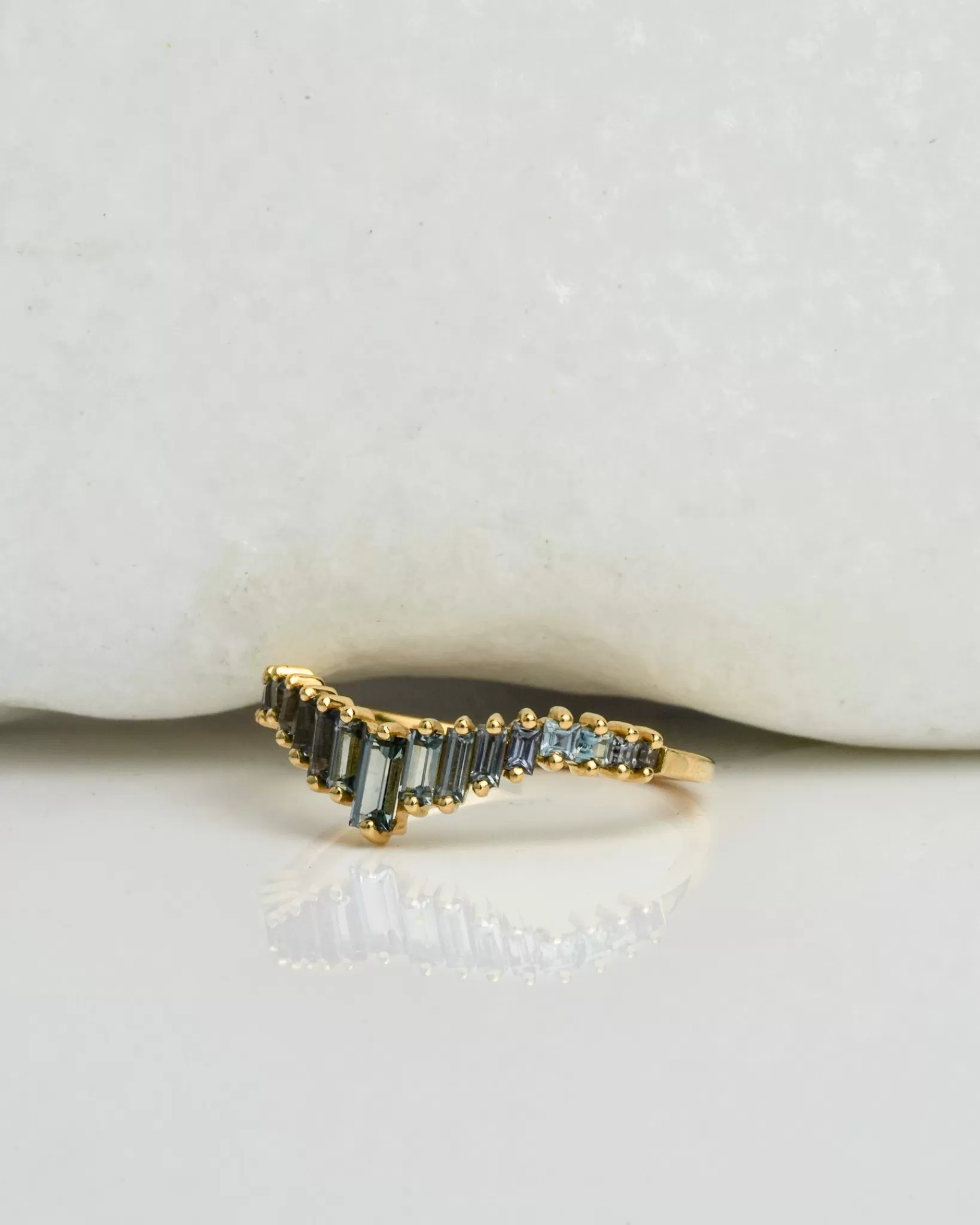 Sale Artëmer Artemer Teal Sapphire Tiara Band