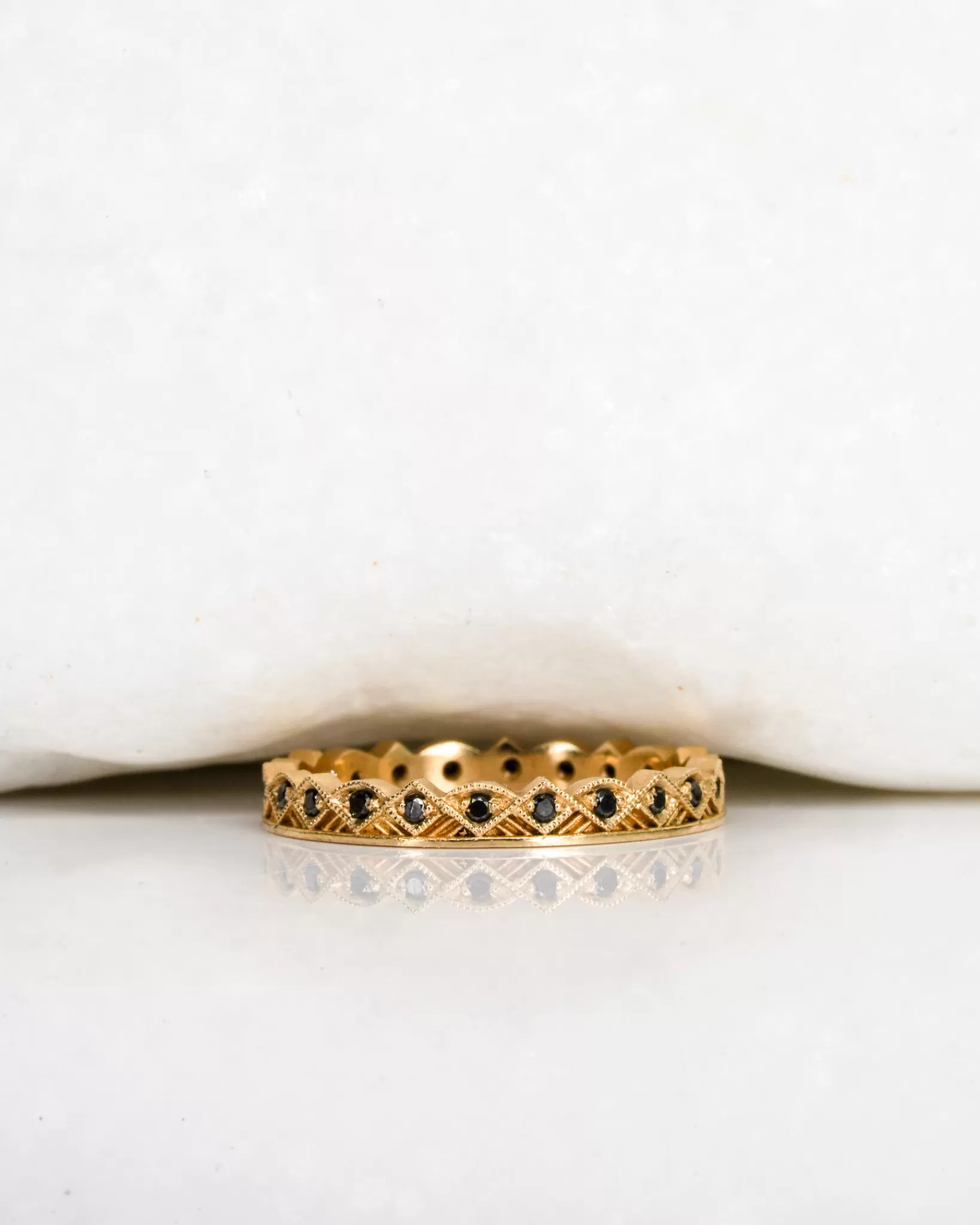 Clearance DMD Metal Black Diamond Emille Band