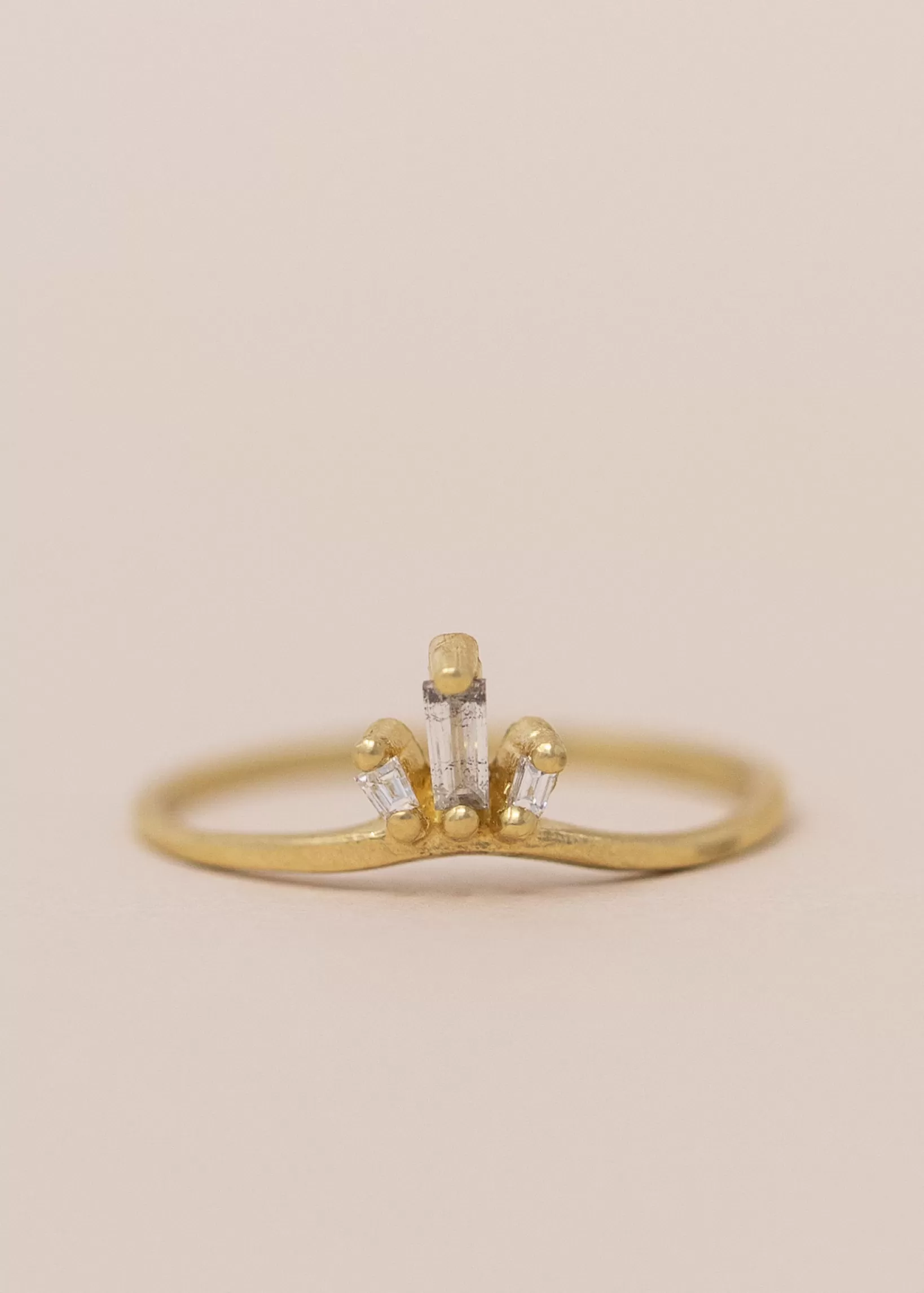 Outlet Fiat Lux 3-Stone Meridian Ring