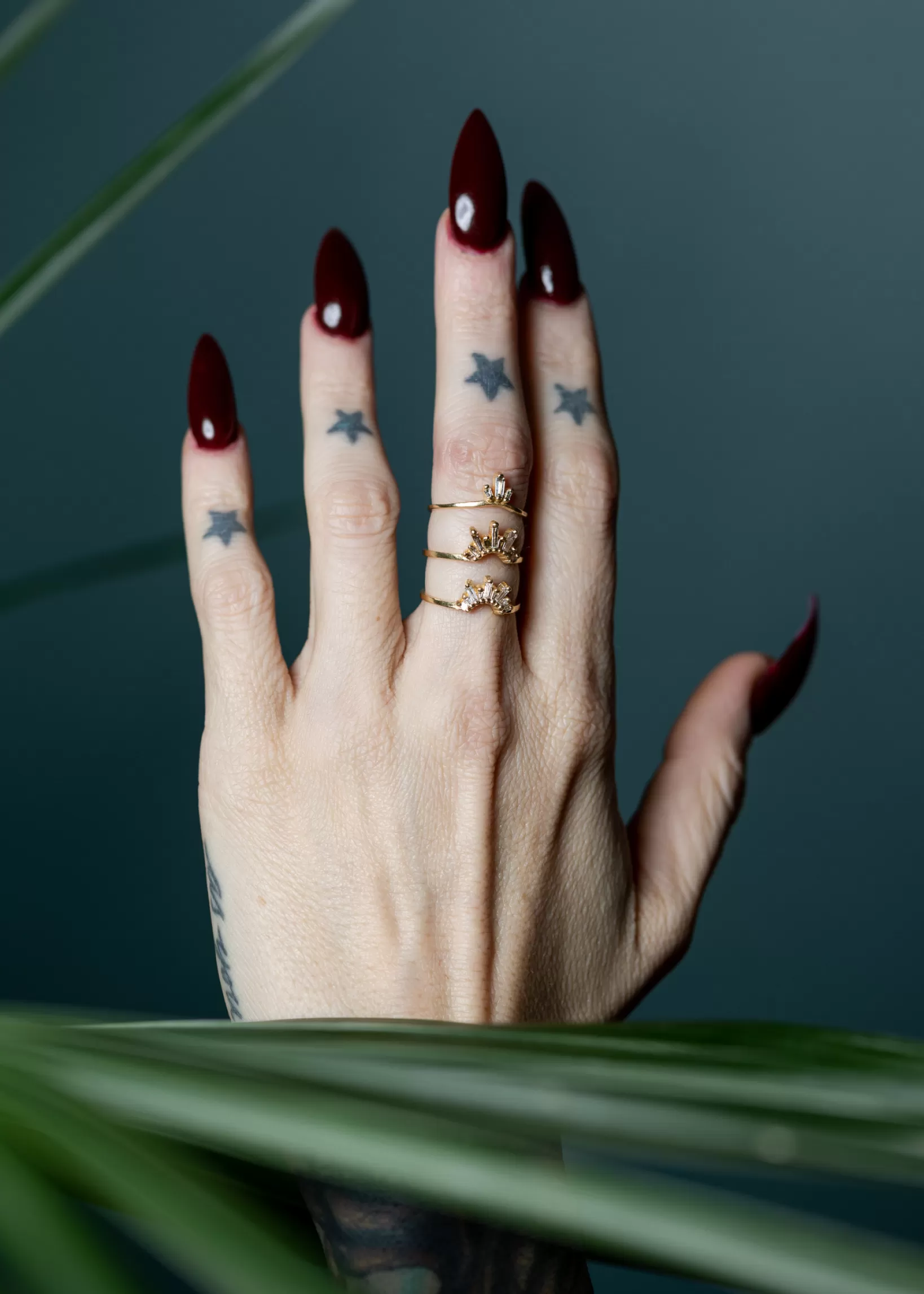 Outlet Fiat Lux 3-Stone Meridian Ring