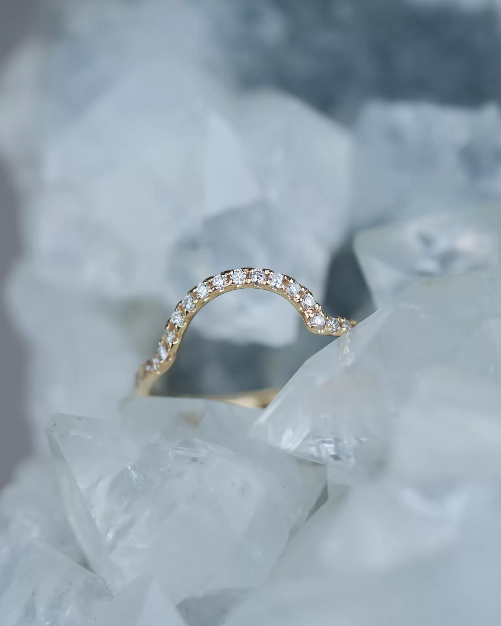 Shop Lindsay Lewis Jewelry Lindsay Lewis Sway Diamond Band