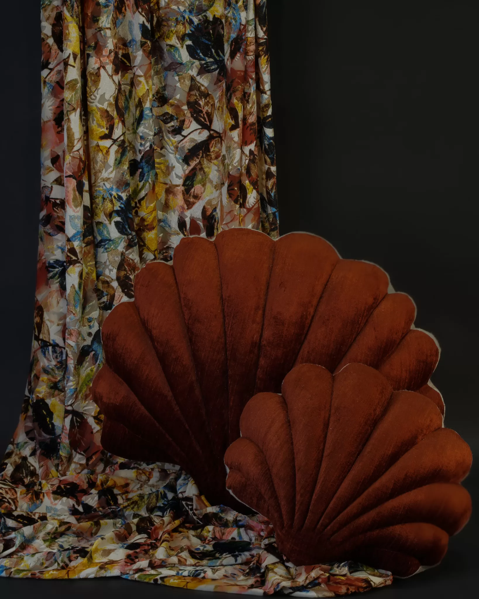 Discount Tamar Mogendorff Velvet Seashell Pillow